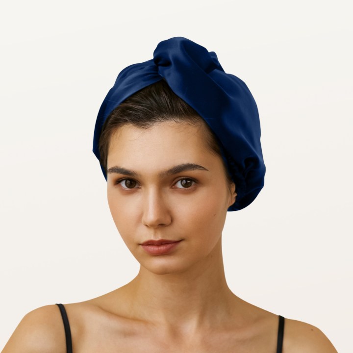Шелковый тюрбан для сушки волос